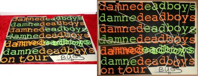 The Damned tour poster